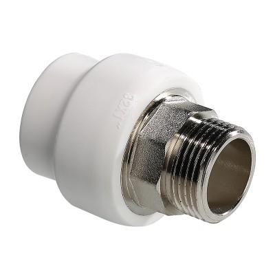 Соединитель VALTEC полипропиленовый под ключ с пер. на нар. р. 110х4"