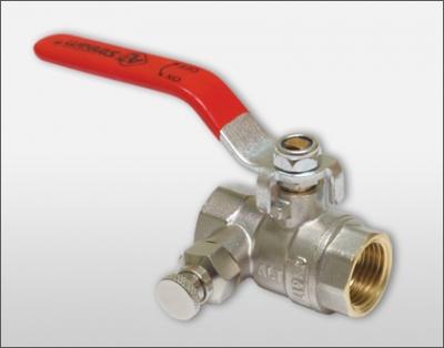 Кран шаровой с дренажом и воздухоотводчиком 1/2" В-В (шт.) ALTSTREAM