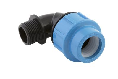 Отвод с наружной трубной резьбой 20х1/2" Джилекс