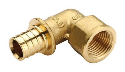 Угольник-переходник STOUT с внутренней резьбой 20xG 3/4" для труб из сшитого полиэтилена аксиальный