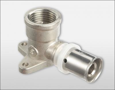 Угольник с креплением вн.р. 16х1/2" пресс ALTSTREAM