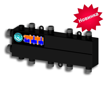 Разделитель гидравлический совмещенный с коллектором Север-Мини 4