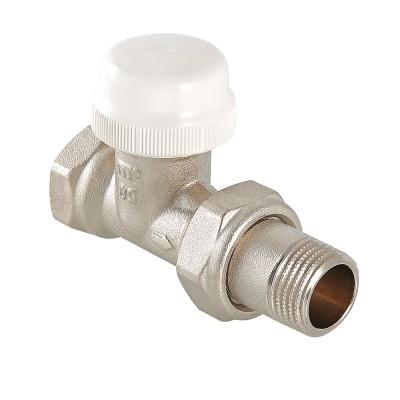 Клапан термостатический 1/2" для радиатора прямой (с доп.уплотнением) VALTEC 15/60