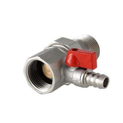 Сгон VALTEC отсекатель с дренажом 1" вн-нар. 8/32