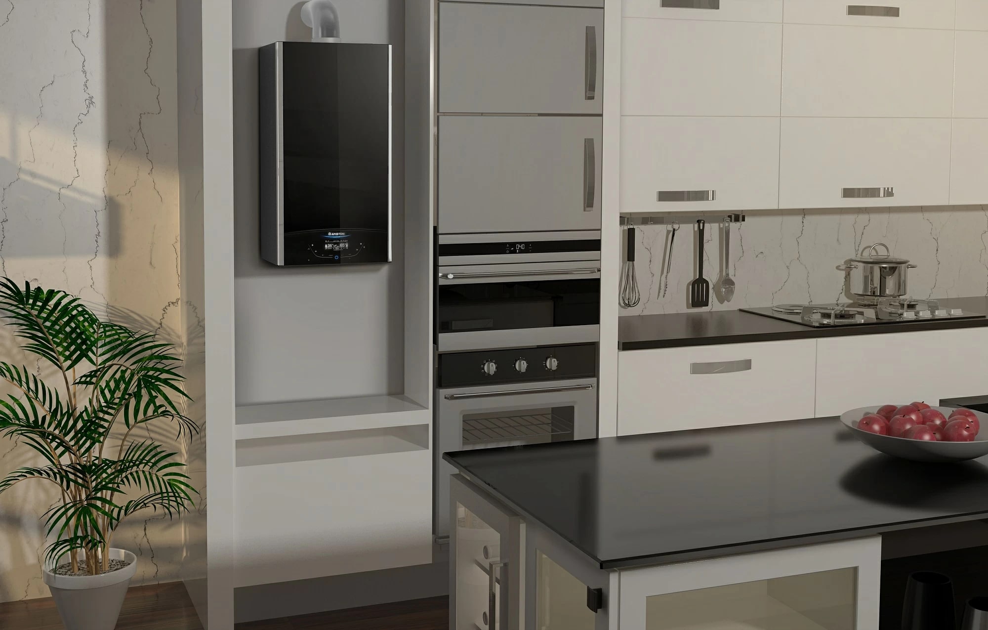 Настенный газовый котел ARISTON ALTEAS X 30 СF NG