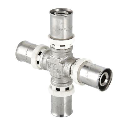 Крестовина пресс 20х16х20х16 VALTEC 5/35