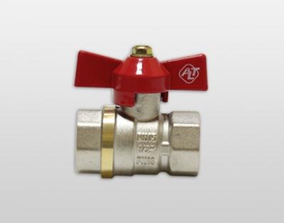 Кран шаровой стандартнопроходной В-В бабочка 3/4" ALTSTREAM