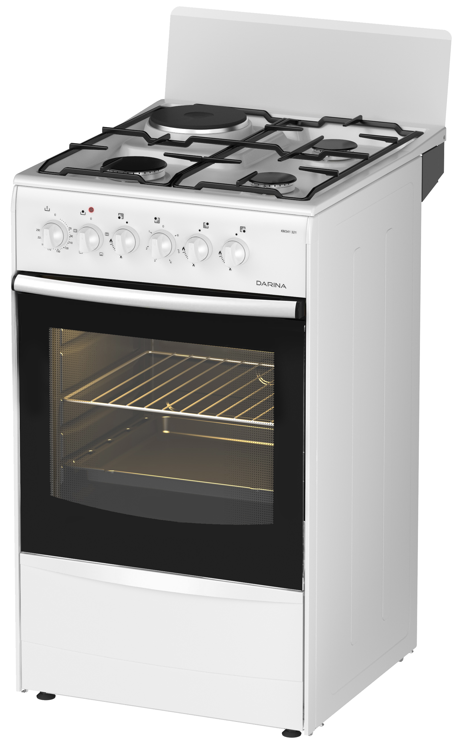 Плита комбинированная Darina 1 A КМ 341 321 W