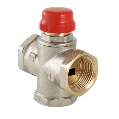 Клапан VALTEC трехходовой смесительный 1" (с боковым смешиванием, без полного перекрытия) 2/32