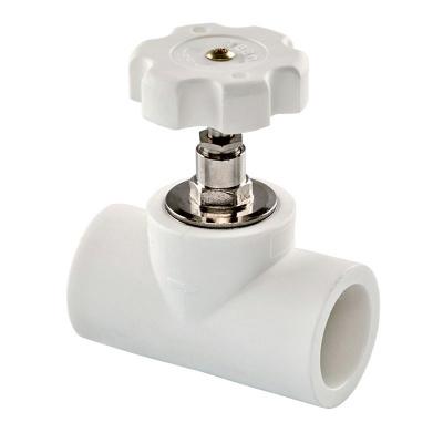 Вентиль 20 TEBO белый (5/50)