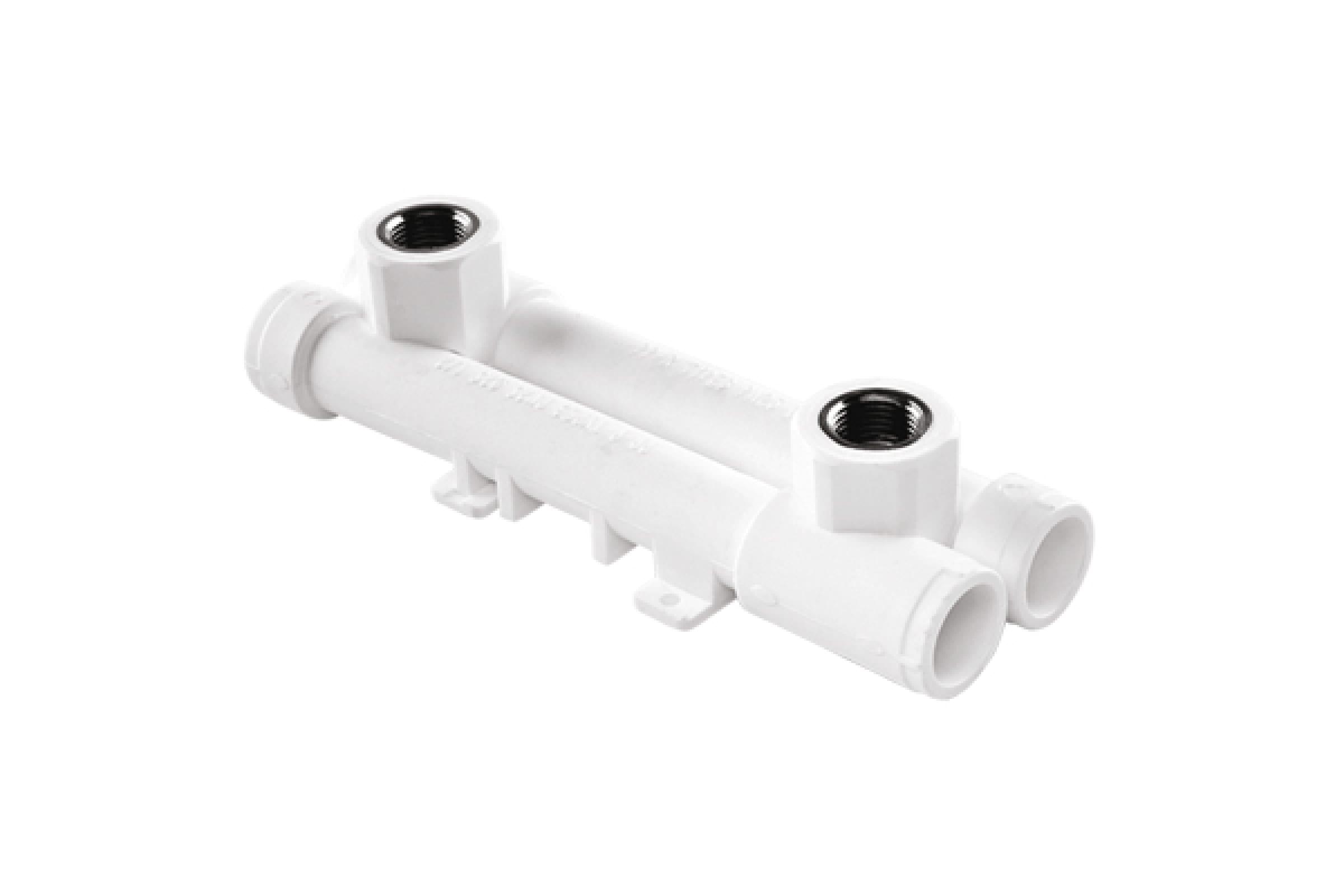 Комплект универсальный настенный 25*1/2 TEBO белый (5/30)