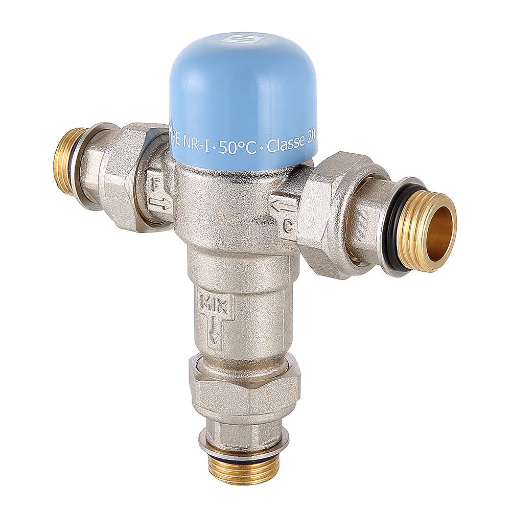 Клапан VALTEC трехходовой термостатический смесительный Thermomix 1/2" (не регул.)