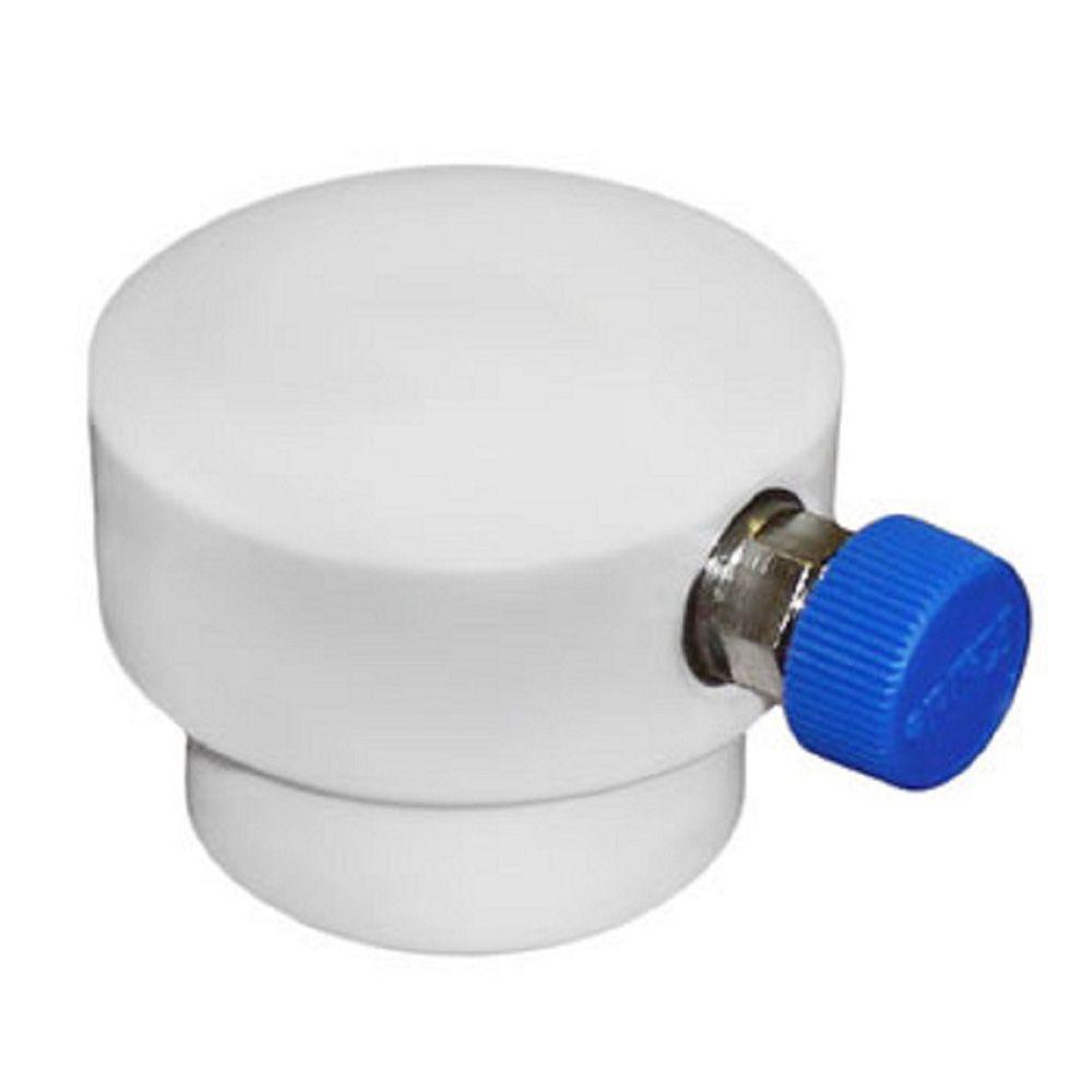 Заглушка для коллектора с воздухоотводчиком 32 TEBO серый (35/140)