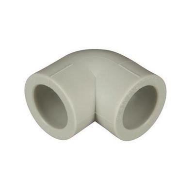 Угольник 40/90 TEBO серый (10/110) 031030105