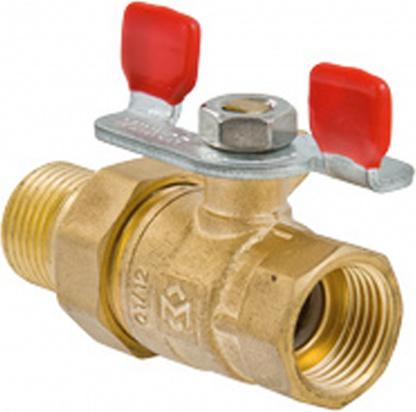 Кран VALTEC шар., MINKOR рукоятка бабочка вн.-нар. 1/2"