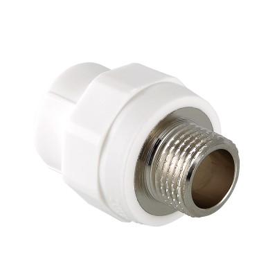 Соединитель Valtec PPR с переходом на нар. р. 20х3/4" 10/220