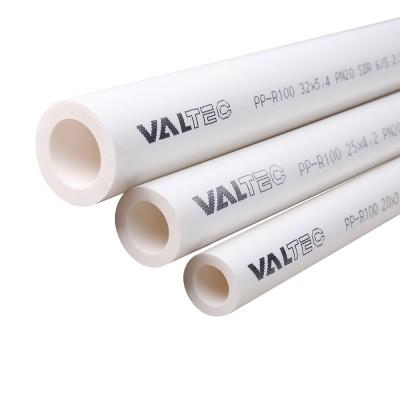 Труба VALTEC PP-R, PN 20, 40 MM (белый) 4/40 м