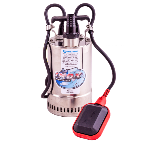 Дренажный погружной насос Aquario Vortex 4-4SS