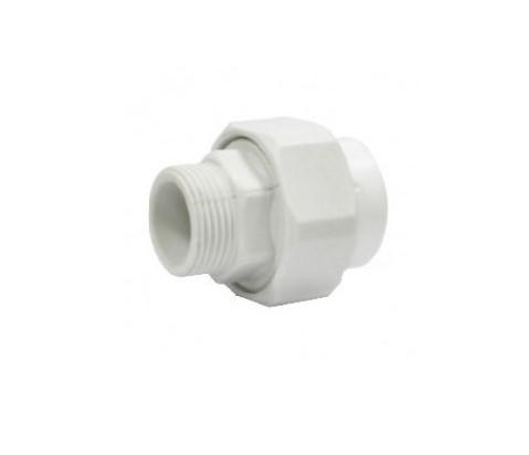 Муфта пластиковая разъем. НР 20*1/2 TEBO белый (20/240)