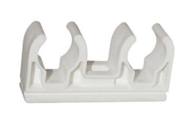 Опора 25 двойная TEBO серый (40/400)