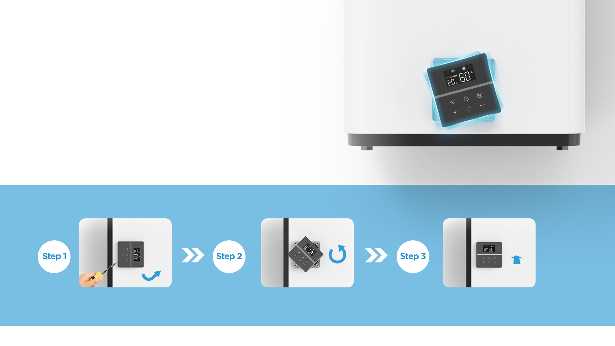 Водонагреватель накопительный Midea MWH-10020-FED