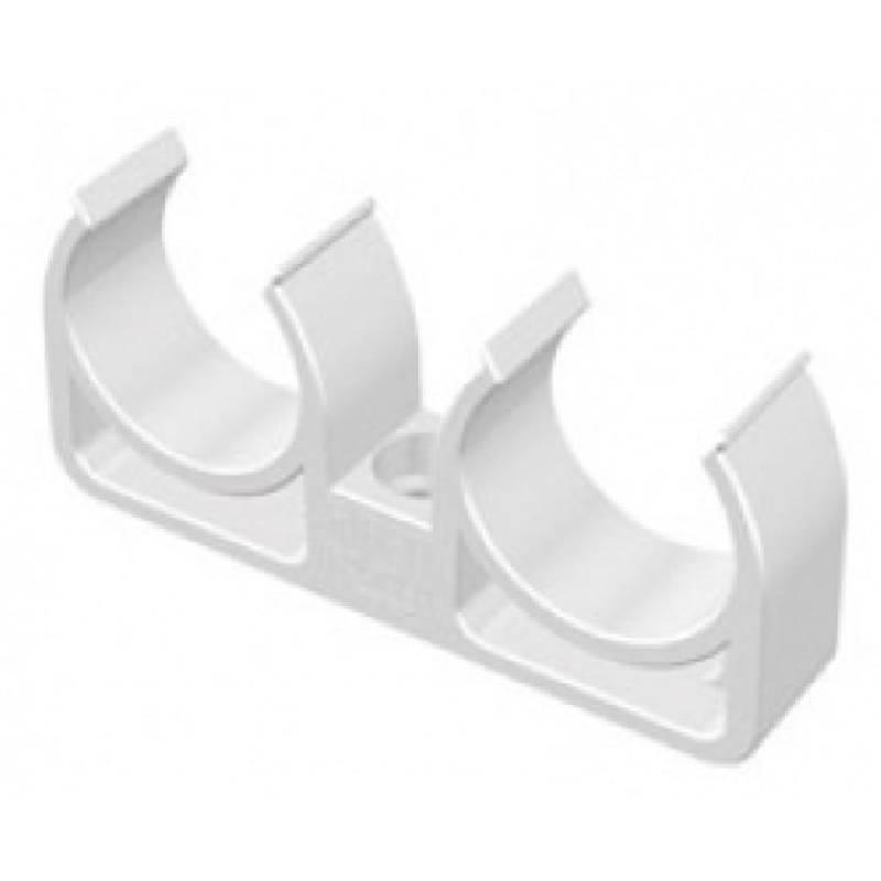 Опора 32 двойная TEBO белый (30/300)