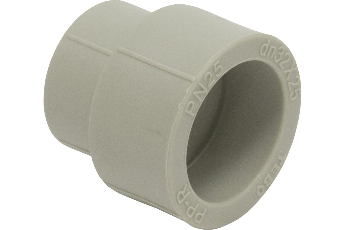 Муфта перех. вн/вн 40-32 Tebo RU серый (20/200)