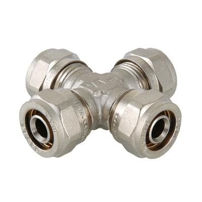 Крестовина VALTEC обжимная 20 5/25