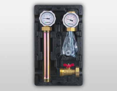 Группа быстрого монтажа DN25 прямая, без насоса 1.1/2 НР ALTSTREAM 1/2