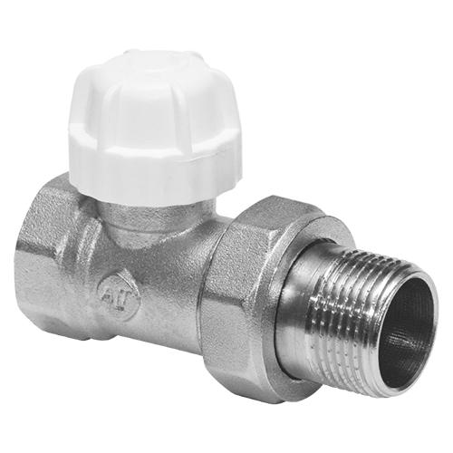 Клапан термостатический прямой с колпачком (М30х1,5)вн/нар 1/2" ALTSTREAM 13/104