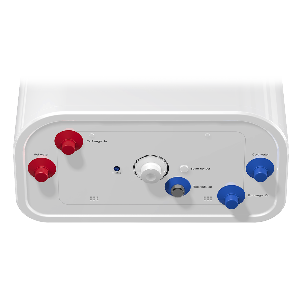 Водонагреватель накопительный Thermex Flat 100 V Combi