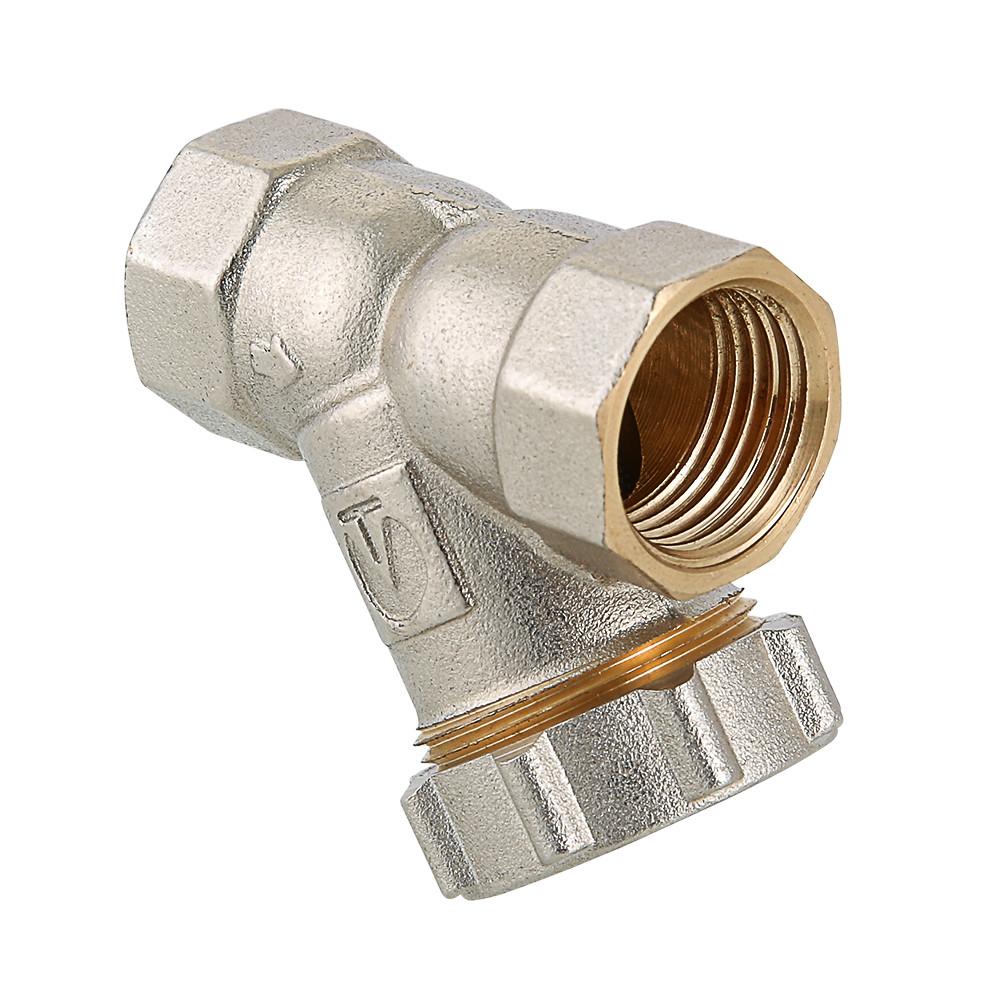 Фильтр VALTEC косой 3/4" (c заглушкой) 12/48