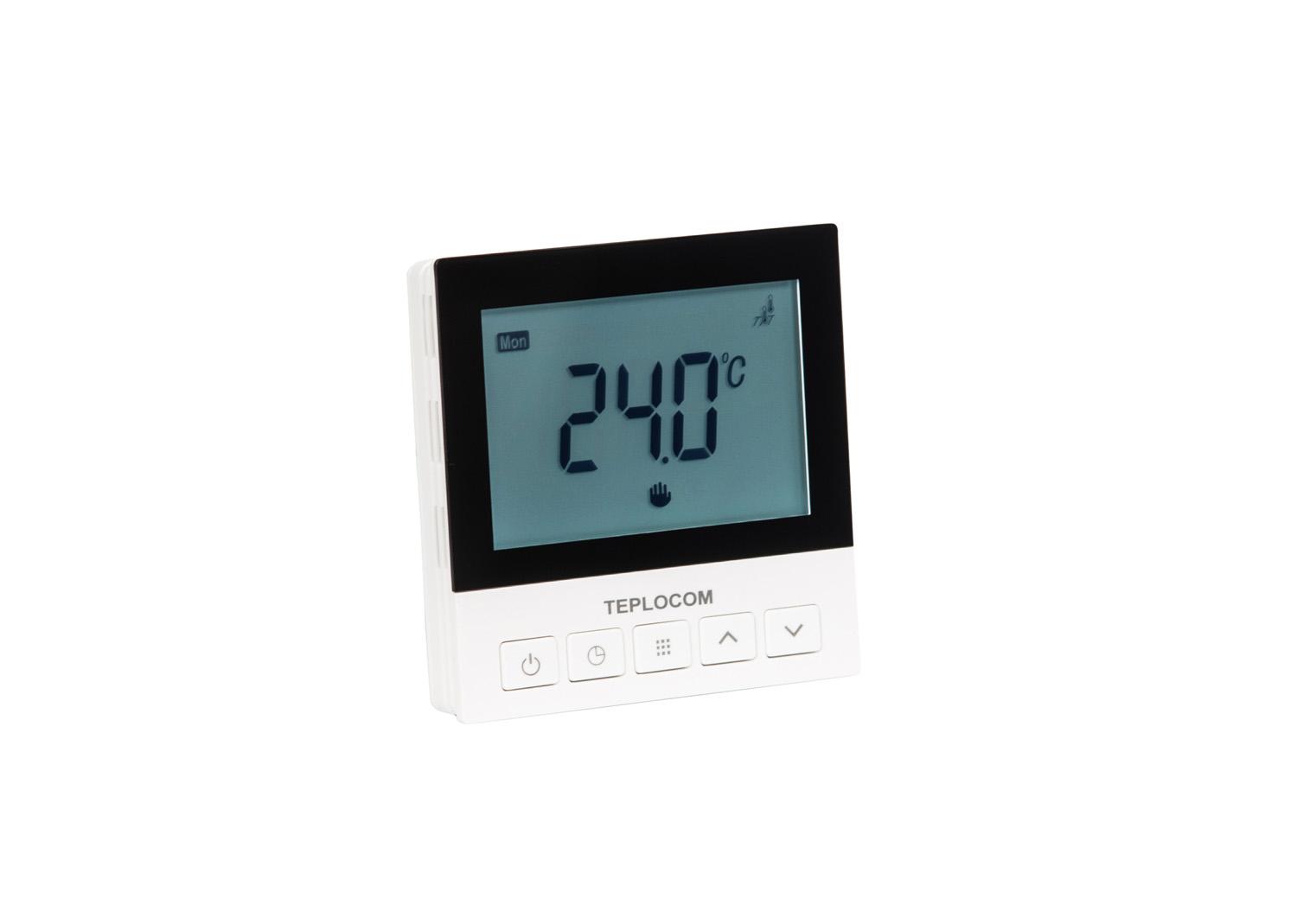 Термостат комнатный для теплого пола Teplocom TSF-Prog-220/16A