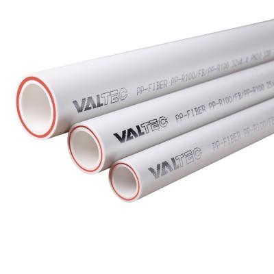 Труба VALTEC PP- FIBER арм. стекл., PN 20, 20 MM (белый, по 2м) 2/120 м