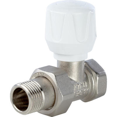 Клапан STOUT ручной терморегулирующий, прямой 3/4