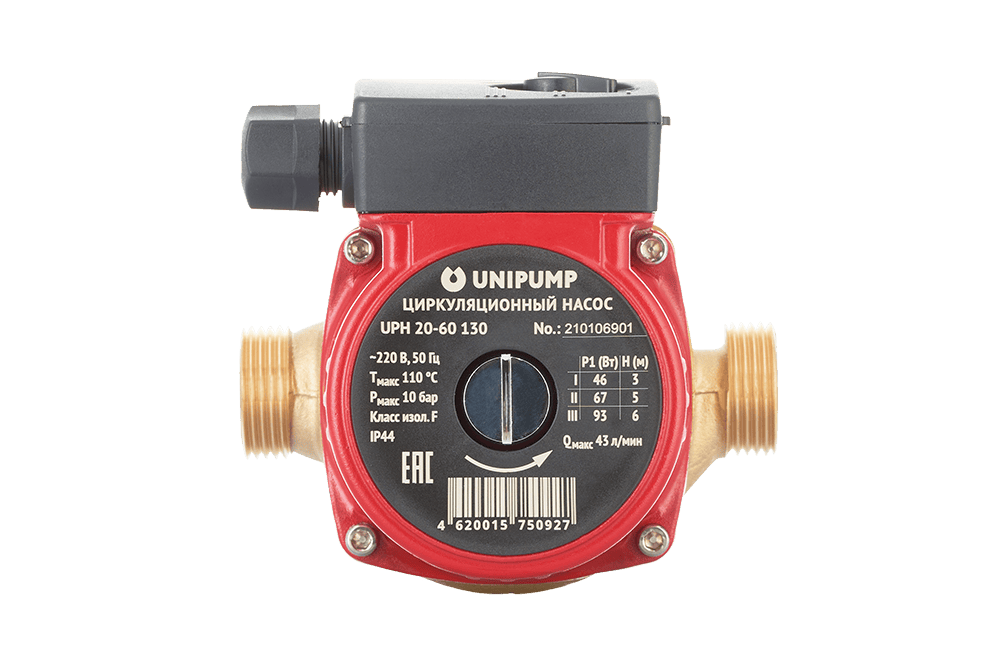 Циркуляционный насос Unipump UPH 20-60
