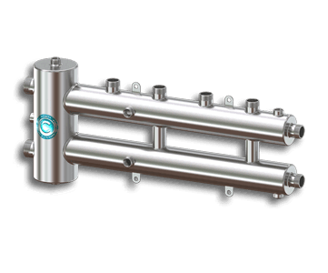 Разделитель гидравлический Север-R-М2+1(Aisi)