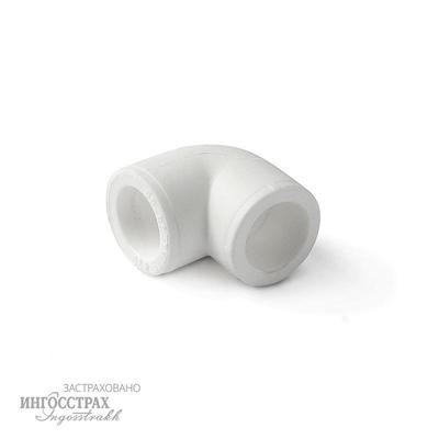 Угольник 32/90 TEBO белый (20/160)