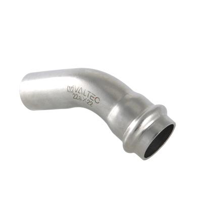 Угольник 45° вн.-нар. нерж. сталь 22х45 VALTEC 5/80