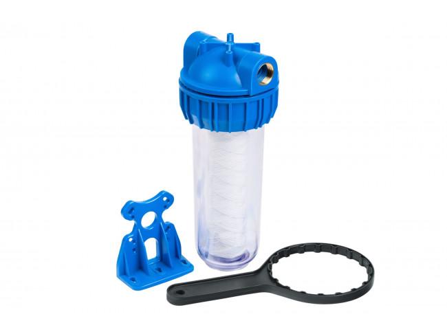 Колба Unipump 10" CFC-10K (резьба 1/2") с картриджем SC-10W (5мкм)