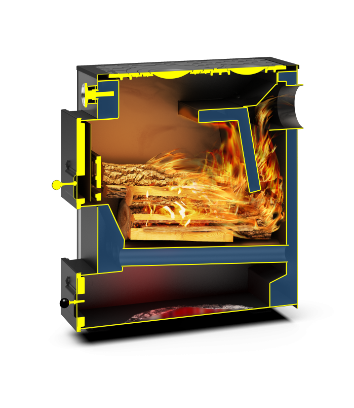 Твердотопливный котел Теплодар Куппер Практик-16 В