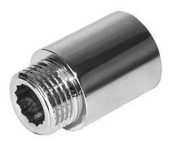 Удлинитель 3/4-25мм хром VALTEC 10/120