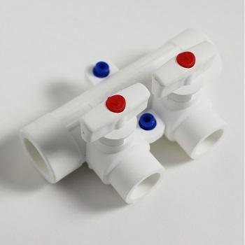 Коллектор 25x20x2 TEBO серый (5/25)