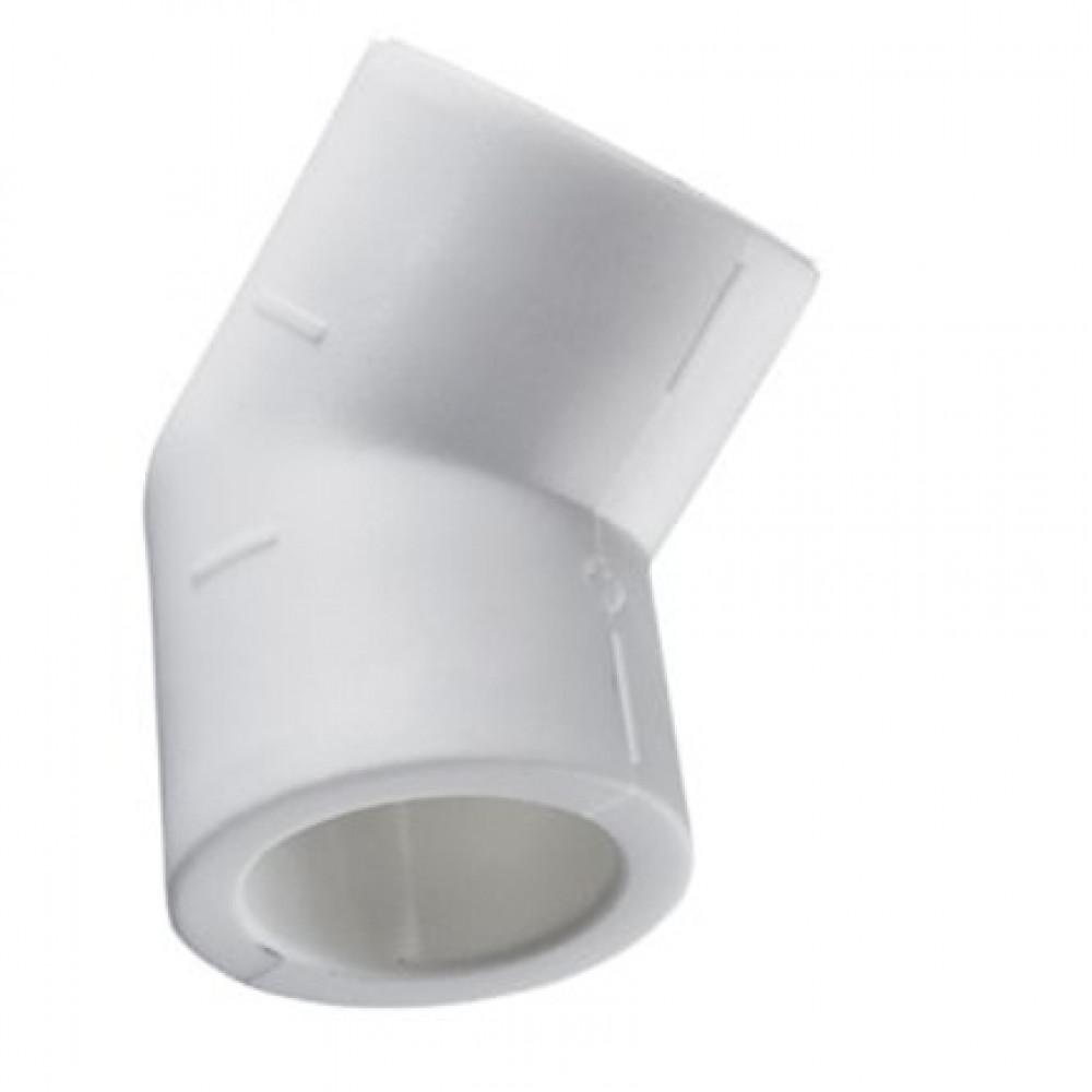 Угольник 90/45 TEBO белый (1/12)