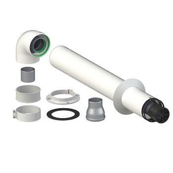 Комплект коаксиальный 60/100 L=750мм VARMA Navien антилед (A-001 + А-003)