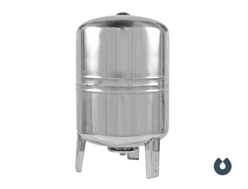 Гидроаккумулятор Unipump 80 л вертикальный, нерж. сталь, мембрана EPDM