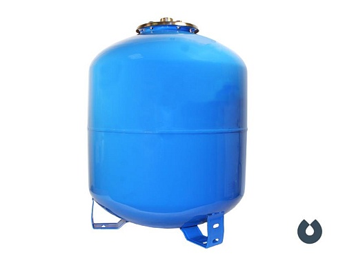 Гидроаккумулятор Unipump 100 л вертикальный, фланец- нерж. Сталь