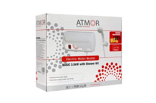 Проточный водонагреватель Ariston Atmor Basic 3,5 кВт
