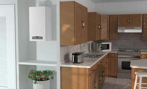 Настенный газовый котел ARISTON CARES X 15 CF NG