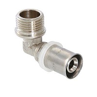 Угольник пресс с переходом на нар. р. 26х3/4" VALTEC 5/60